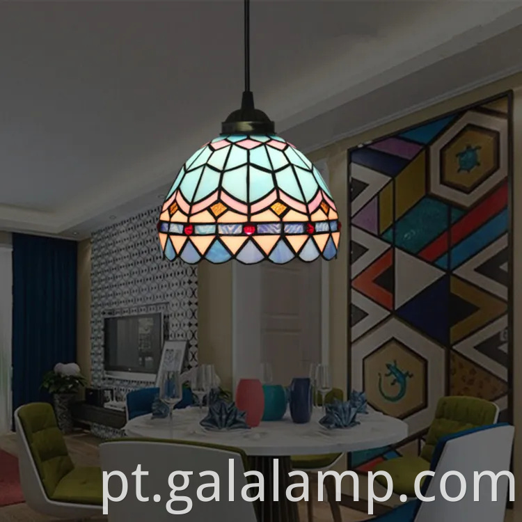 Lustre de vidro europeu impressionante para interiores luxuosos